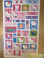 Hello Kitty Sticker Sheet Scrapbook Planner Craft Stickers
