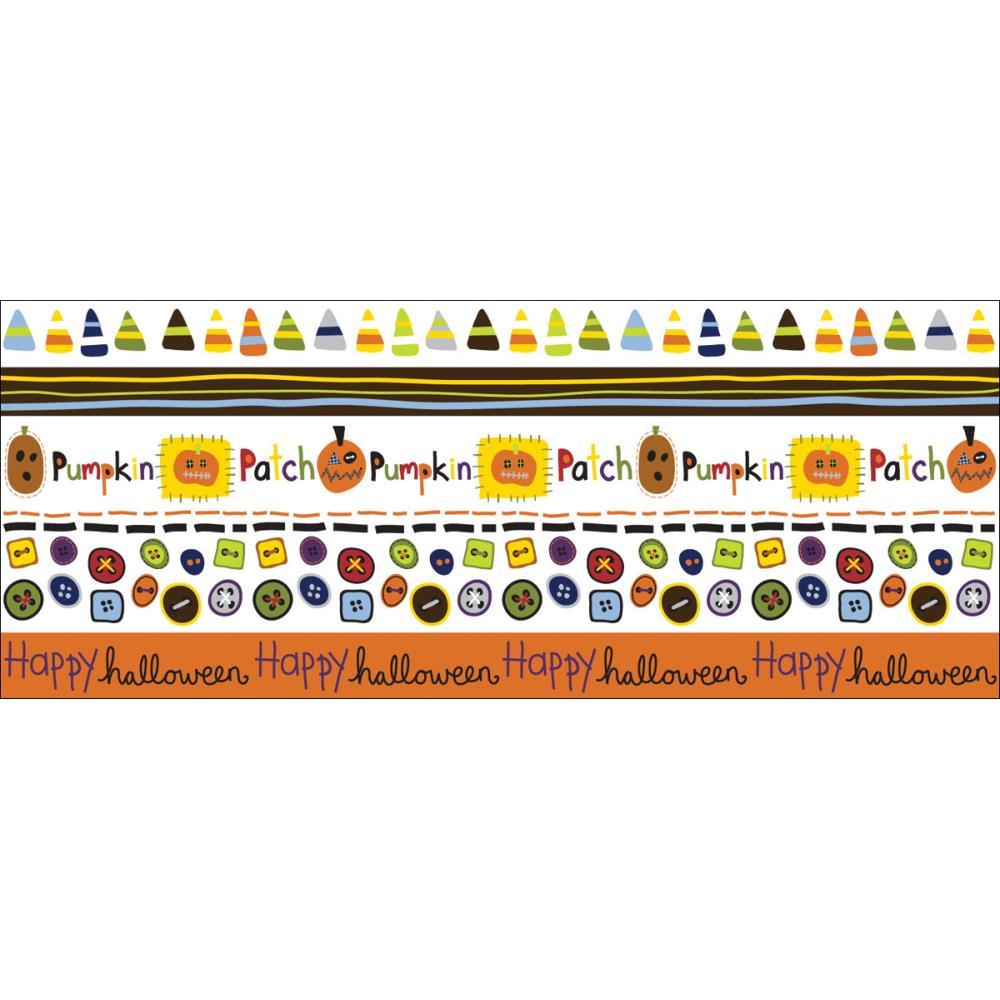 Imaginisce Pumpkin Parade Rub-ons/ Spooky Town Pumpkin Parade 5″ x 12″ Sheet