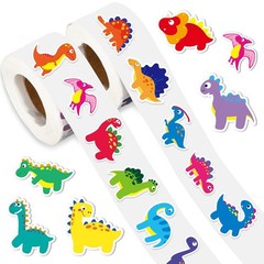 1400Pcs Dinosaur Stickers – 16 Cute Designs for DIY Crafts, Classroom Decor & Re