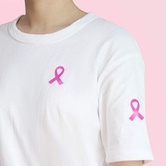 320Pcs Breast Cancer Awareness Pink Ribbon Stickers for DIY Decorations