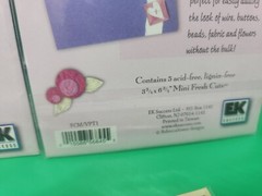 Rebecca Sower Mini FRESH CUTS Cut-Out Embellishments EK 4 Packs Of 5 Sheets Lot