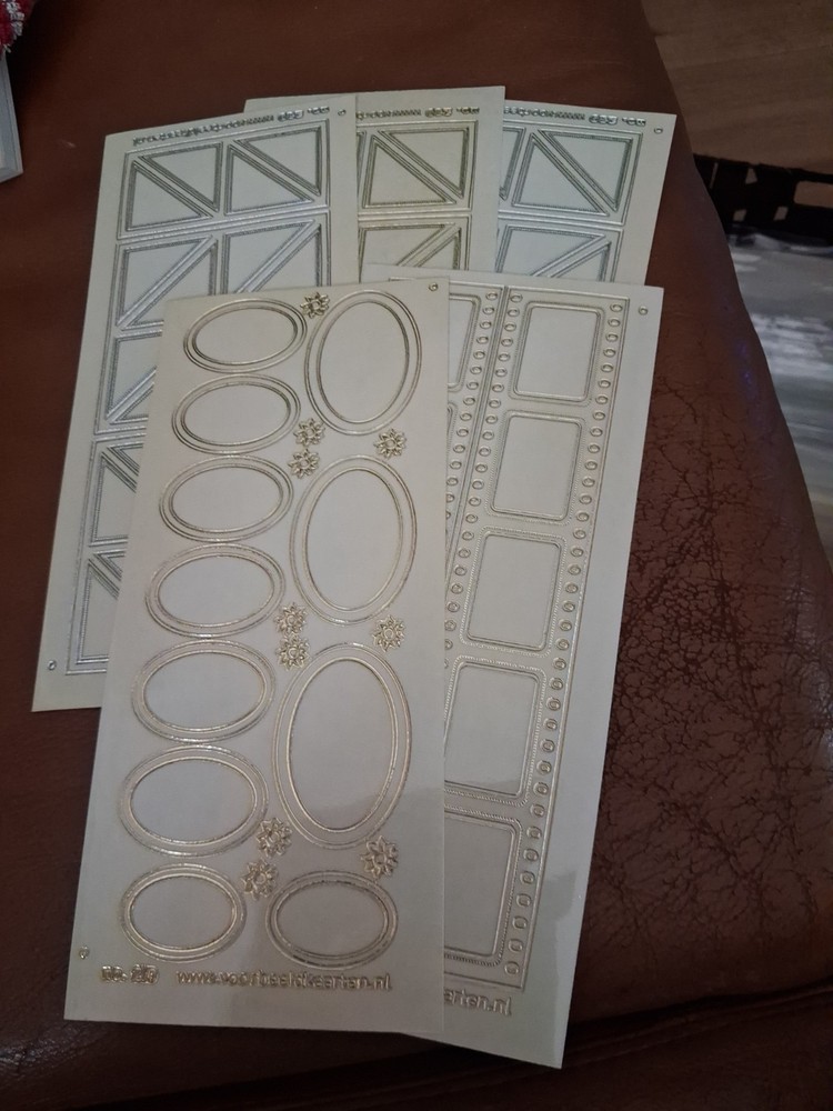 5X STICKERS SCRAPBOOKING NEW (ST1485) MIX TRANSPARENT