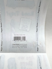 Paper House Sticky Pix Road Trip Stickers Scrapbooking Travel Journal Collage