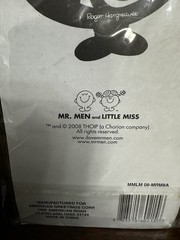 Vintage Mr Men Little Miss 3d Bubble Sticker Set 2008 Roger Hargreaves New