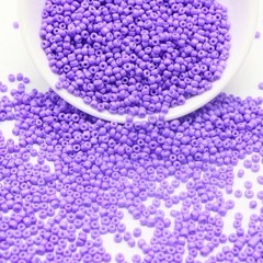 2000 pcs Opaque Glass small Beads 2mm (10/0) + Storage Box Jewelry Making