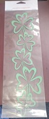 EZ LASER DESIGNS «Shamrocks» 1 3/4″ x 7 1/2″ NEW: Scrapbooking Photo Enhance