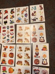 Vintage 1970s-90s Lot Of 30+ Stickers Mixed Brands – Dennison – And More !!