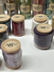ART-C Momenta Mixed Media Wire Beads Glitter Fibers Leather 48 Vials 24 Spools