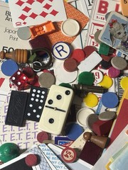 115+ Variety Mix VTG Game Ephemera Packs Card Score Paper Junk Journal Collage