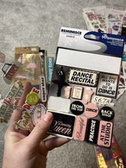 Dance/Cheerleading Scrapbook Lot, Stickers, Transfers, Jolee’s