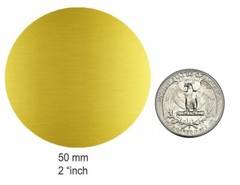 Round Dot Stickers 2″ (50mm) Blue Adhesive Color Coding Marking Labels 1200-Pack