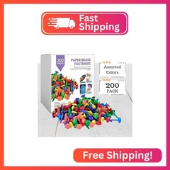 Performore – 200 Pcs of 8mm x 16mm Assorted Multi Colors Round Head Fasteners, B
