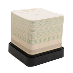 3D Memo Pad Tree House 2026 Desk Calendar Paper Sculpture Notepad Notes (Green)
