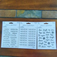 The Paper Studio Stickabilities Dimensional Stickers Lot 15 Packs Never Opened.