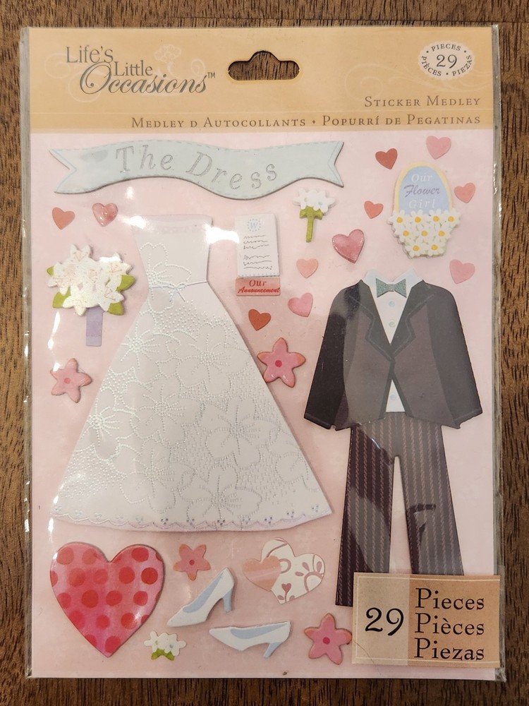 Life’s Little Occasions Wedding Sticker Medley