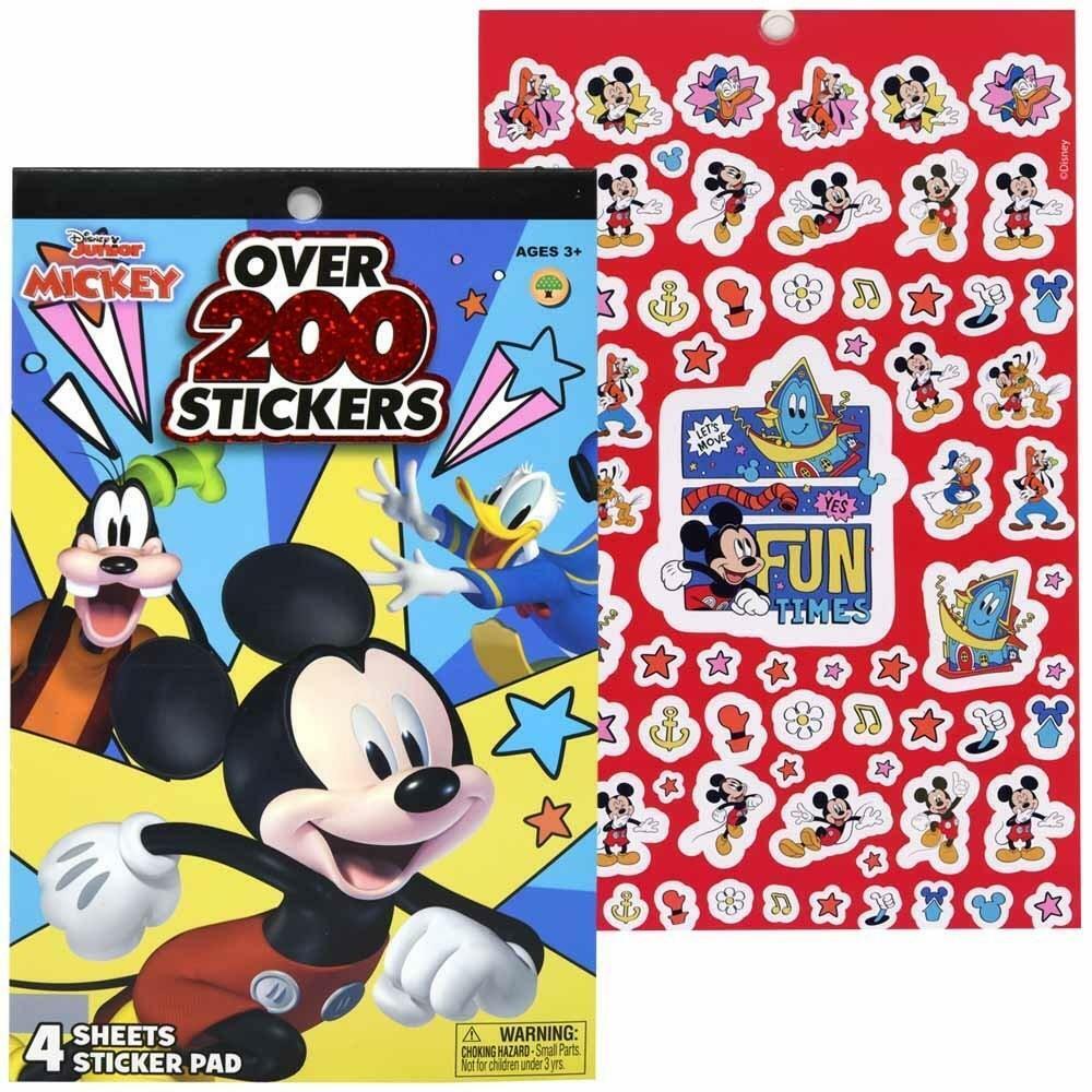 Disney Mickey Mouse Sticker Book with Over 200 Stickers