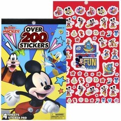 Disney Mickey Mouse Sticker Book with Over 200 Stickers