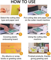Word Die Cuts for Card Making, Happy Birthday Merry Christmas Anniversary