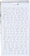 Chitchat Word Stickers by Tim Holtz Idea-ology, Black and White Matte Cardstock,
