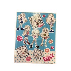 MGA Entertainment Bratz Vintage Sticker Sheet 2004