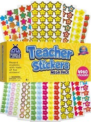 PURPLE LADYBUG Teacher Stickers for Students – 4960 Reward Stickers for Kids Cla