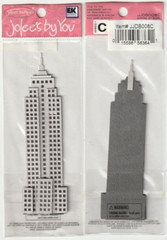 Jolee’s by You New York EMPIRE STATE BUILDING 3-D Embellishment Free Ship! 56364