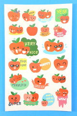 Apple Scented Scratch & Sniff Sticker Sheet