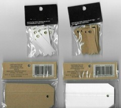 BLANK TAGS FOR PAPERCRAFTING,GROUP OF FOUR ,NEW.