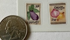 HERBS & VEGETABLE Mylar￼Stickers(11pc)Seed-Packet•Plants •Garden•Card Making•