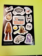Scholastic Star Wars Reads sticker sheet