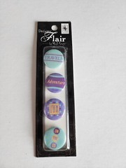 Magic Scraps New Metal Designer Flair Scrapbooking Embellishment Card Retired 26