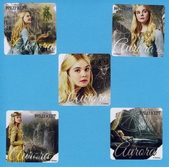 10 Aurora – Sleeping Beauty – Maleficent – Large Stickers – Party Favors