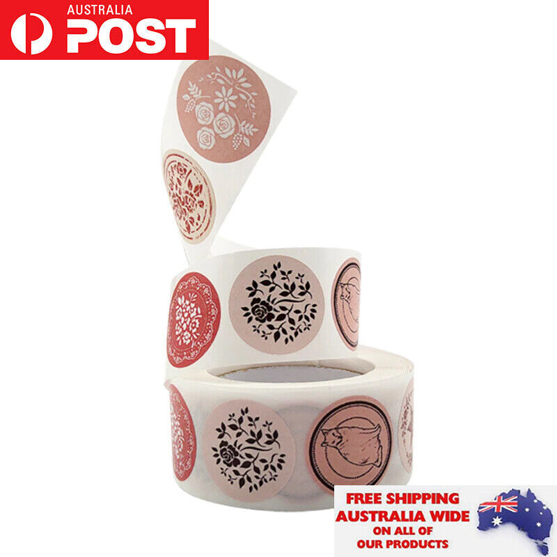Cute Floral Flower Pattern Stickers Scrapbook Label Adhesive Wedding Birthday