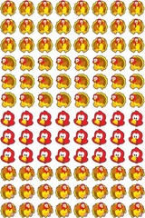800 Count Turkey Time SuperShapes Stickers – Perfect for Classroom Rewards