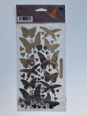 Sticko Metallic Photo Safe Foil Butterflies Scrapbooking Card Craft Stickers