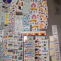 Massive VTG Retired 80s 90s Mrs Grossman Sandy Sticker Lot 260 sheets See Pics
