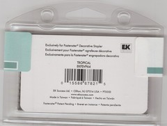 EK Success TROPICAL Fastenater 72 Decorative Staple Bars