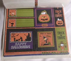 Peanuts Ek Success Scrapbooking Page Kit 8.5″x8.5″ Halloween – 56 pieces /655