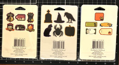 Recollections HALLOWEEN HAUNTED Die-Cuts Labels, Glitter Edge Chalkboard