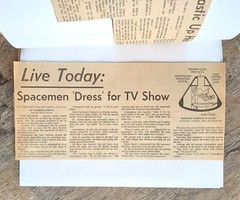 Apollo Missions ~1968/1969 Scrapbook~ Lunar Moon 7 8 9 10 Newspaper Clippings