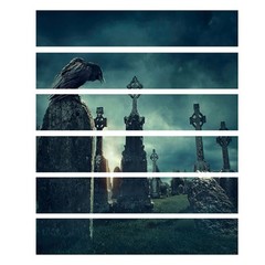 Wall Picture Crow Stickers Halloween Stickers PVC Wall Stickers Wall Stickers