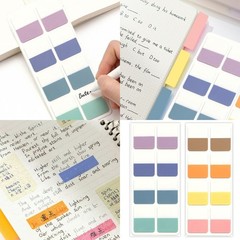 Label Clear Tabs With Color Coding Without Residues For Organizing