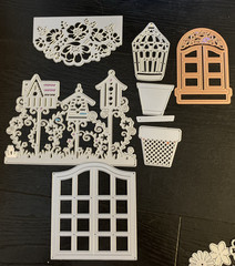 LRG Lot Metal Die Cuts Crafts Card Making Scrapbook Flowers Garden Vines