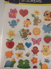Vintage Ambassador Colorful Animal Stickers Koala Owl Turtle – 4 Sheets Sealed
