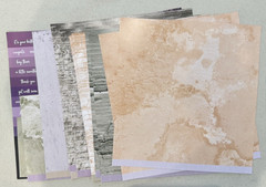 Paper Rose Scrapbooking LOT 12 x 12 Paper & Die Cuts