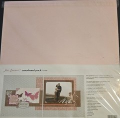 sei ‘Jolie Chocolat Assortment Pack Scrapbk Papers 24 Sheets Stickers 12×12 NEW