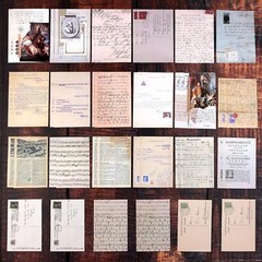 200pcs Vintage Junk Journal Supplies,Scrapbook Supplies Scrapbooking Paper and S