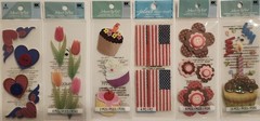 Lot of 18 JOLEE’S BY YOU Dimensional Scrapbooking Stickers MIX