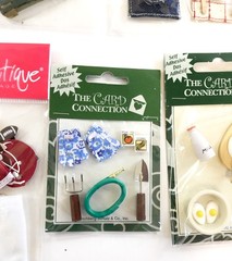 Jolees Boutique Card Connection 3D Sticker LOT Sports Military Kitchen Garden