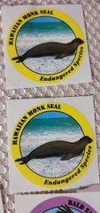 Vintage 1994 Special Expressions Endangered Species 32 Stickers Panda Seal Frog